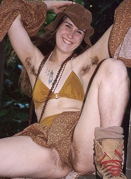 Miscellaneous girls showing hairy armpits