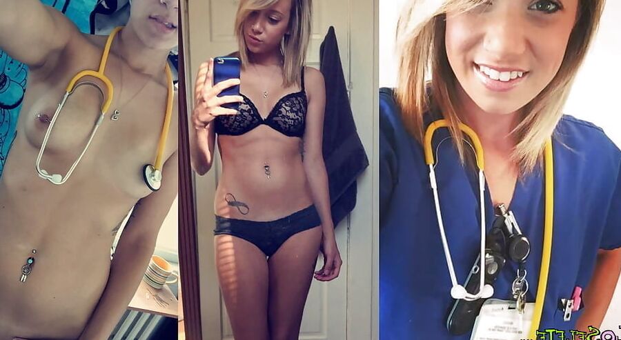 Before and After - Girls in Uniform