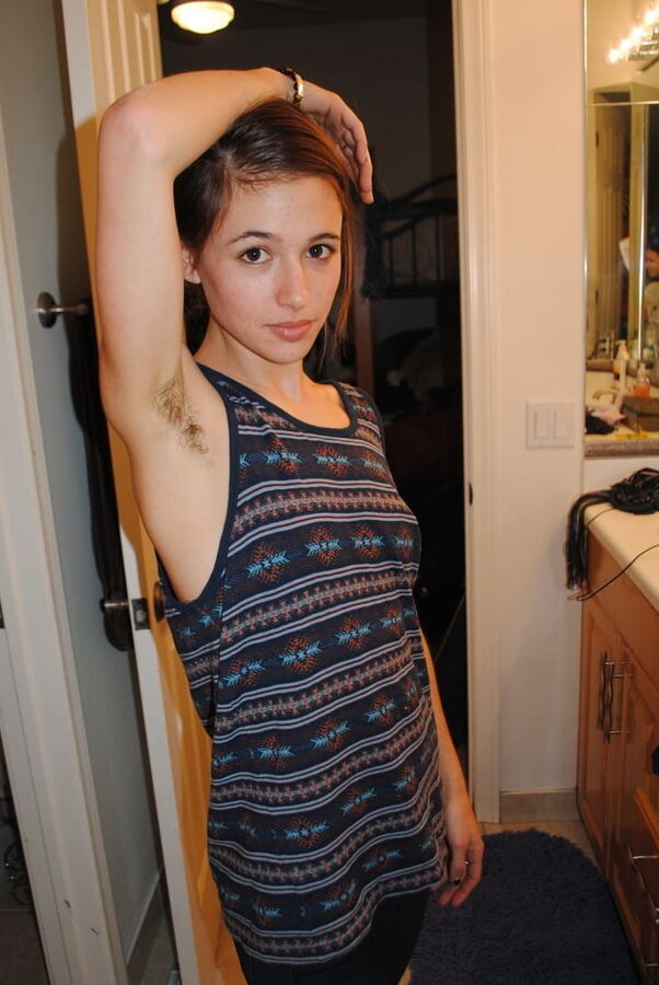 Miscellaneous girls showing hairy armpits