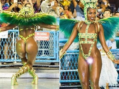 Brazilian Ebony Girl Carnaval