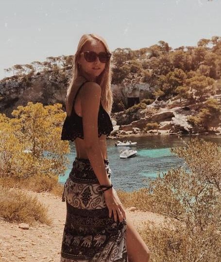 Skinny Spanish Surfer Chick