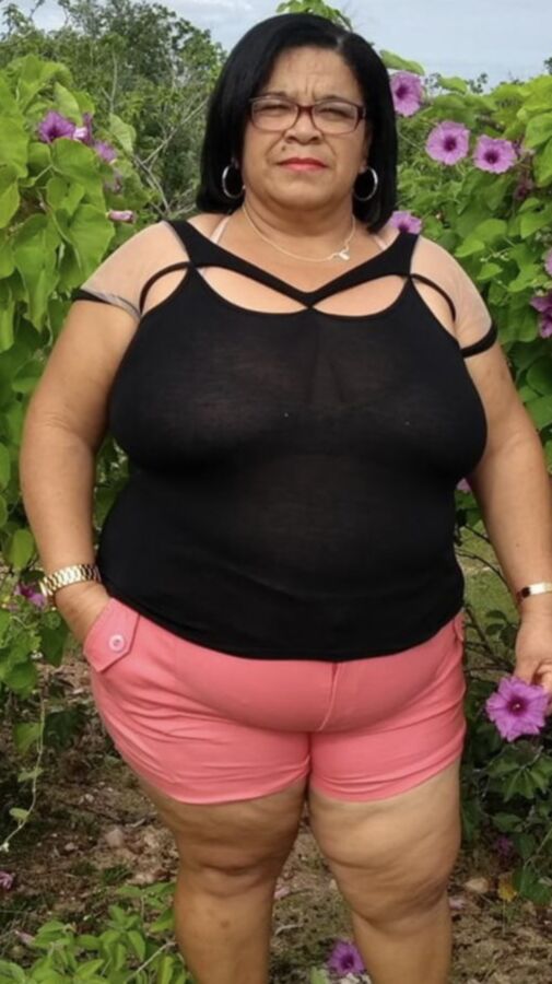 Clothed Granny - Big Boobs