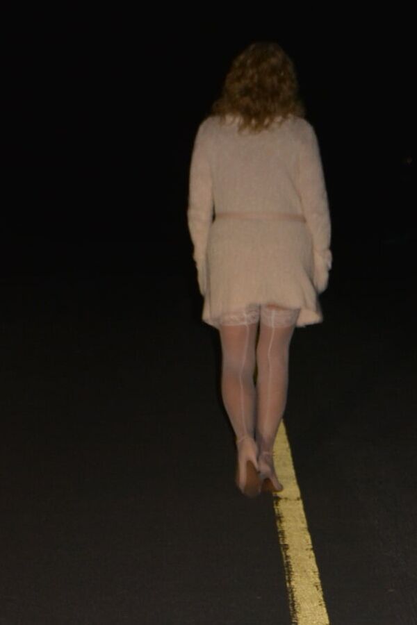 Midnight Cruising in White Lace