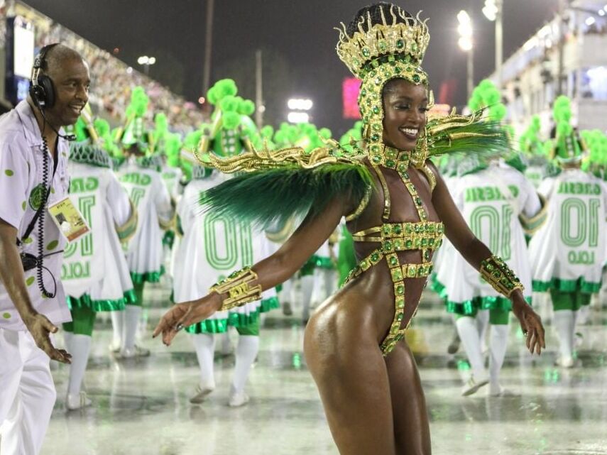 Brazilian Ebony Girl Carnaval