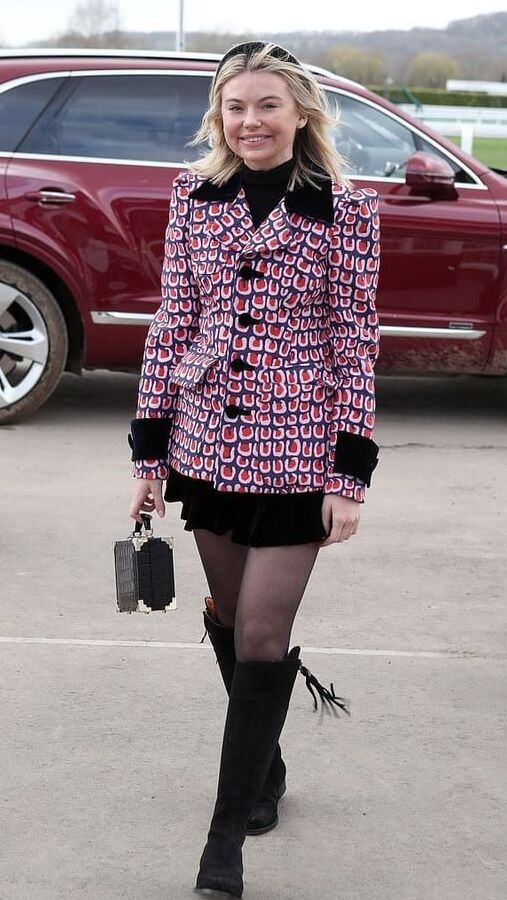 Female Celebrity Boots &amp; Leather - Georgia Toffolo
