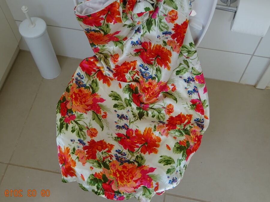 floral dress piss