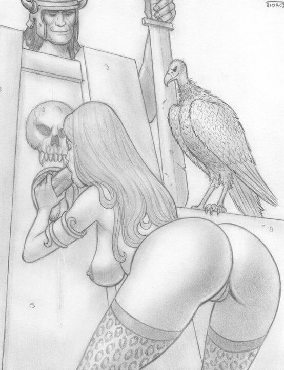 Red Sonja Art Gallery