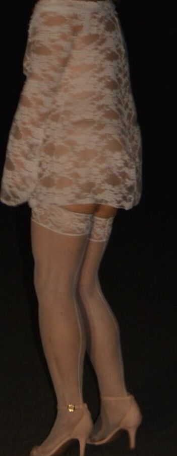 Midnight Cruising in White Lace