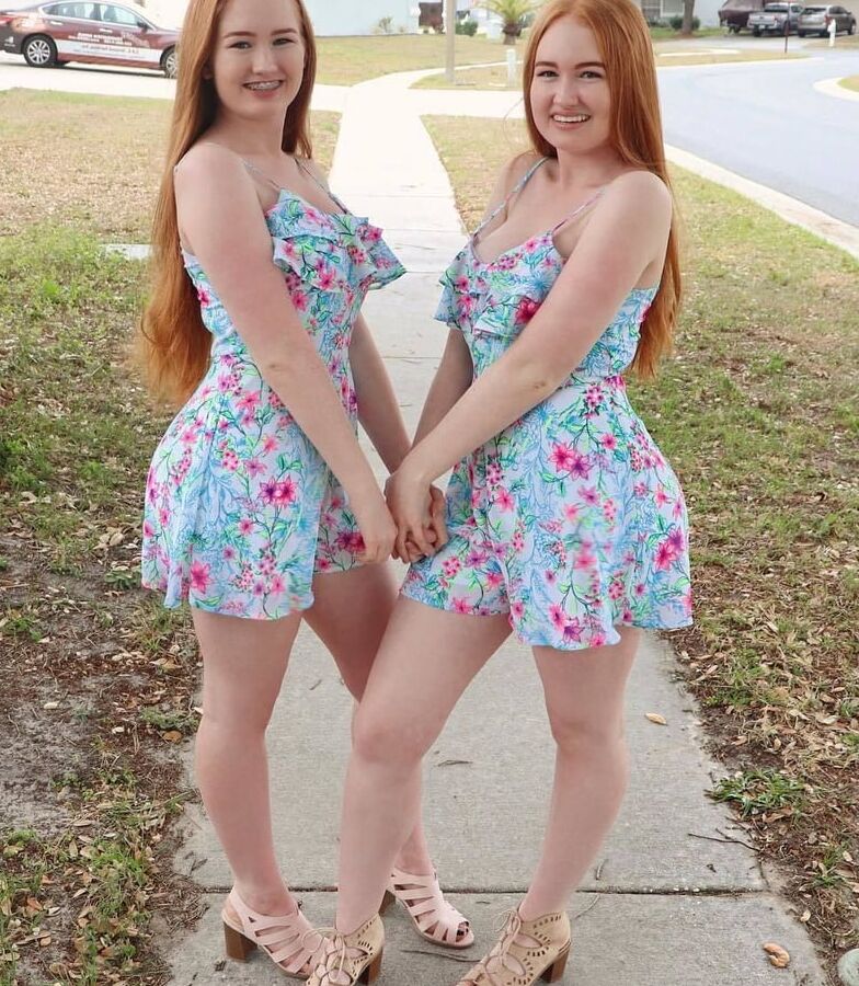 Curvy redhead