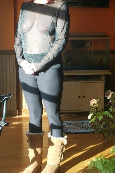 pantyhose sun spots