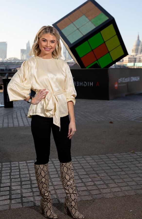 Female Celebrity Boots &amp; Leather - Georgia Toffolo