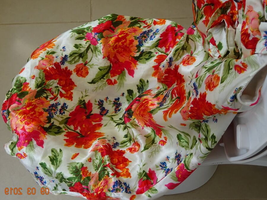 floral dress piss