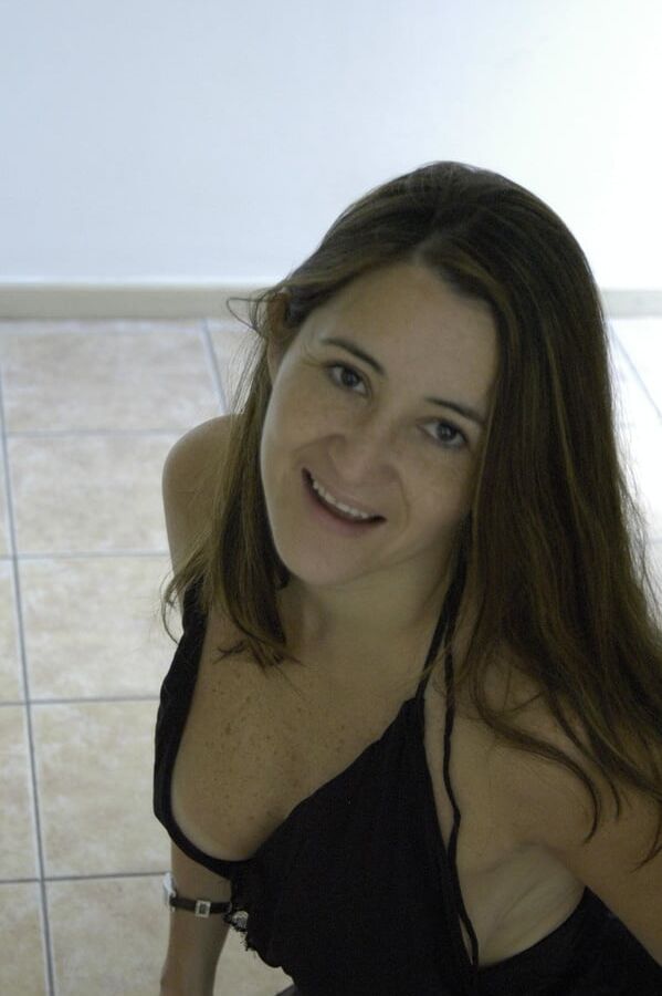 Leggy Brunette MILF
