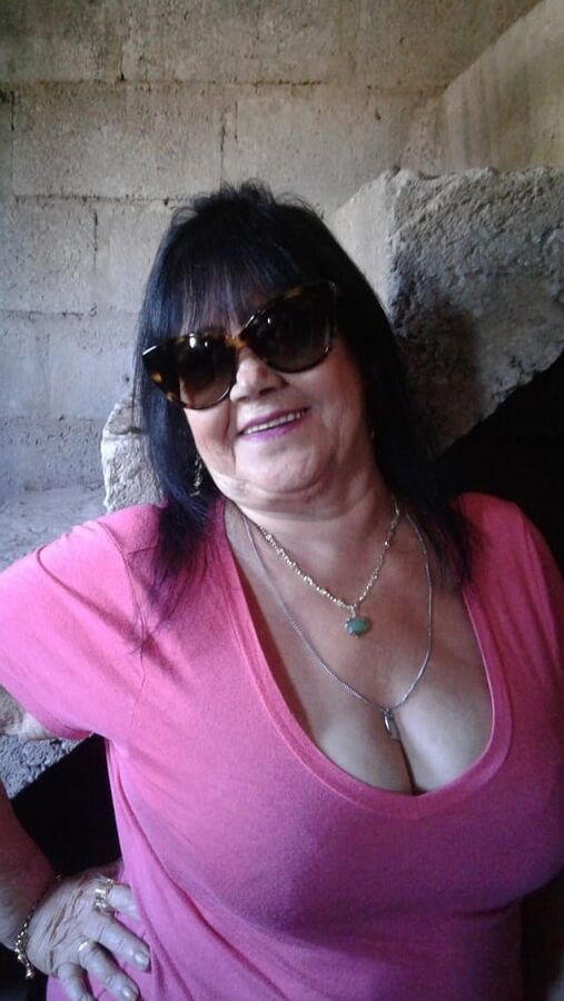 Clothed Granny - Big Boobs