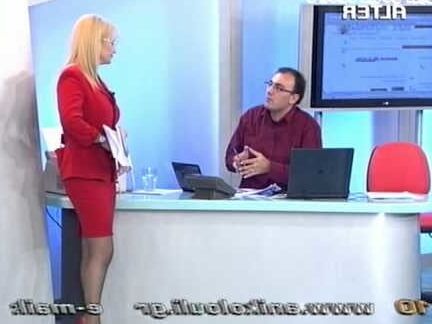 Greek Tv Hostess : Aggeliki Nikolouli