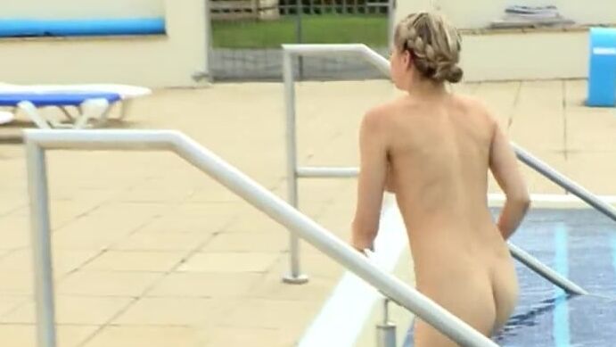 Cherry skinny dipping