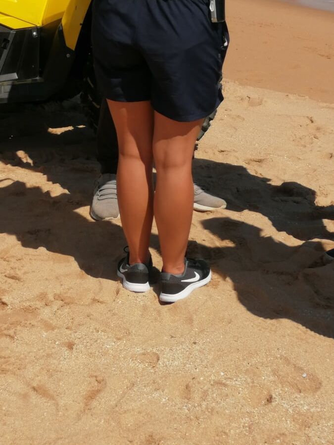 Candids on the beach - comments