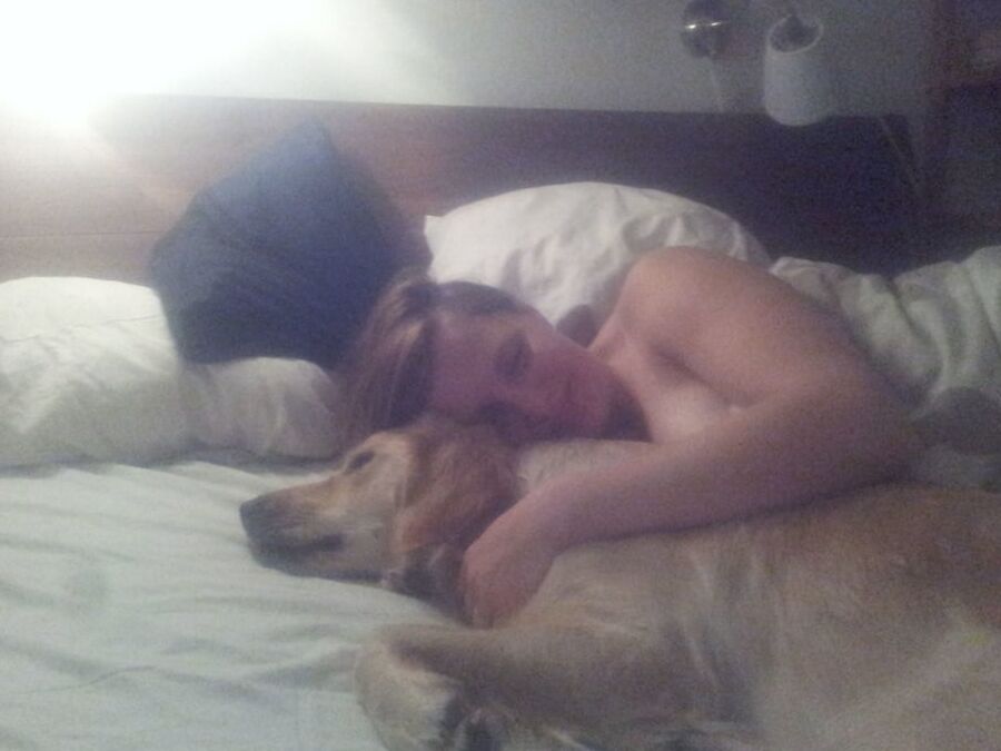 Golden with a blonde