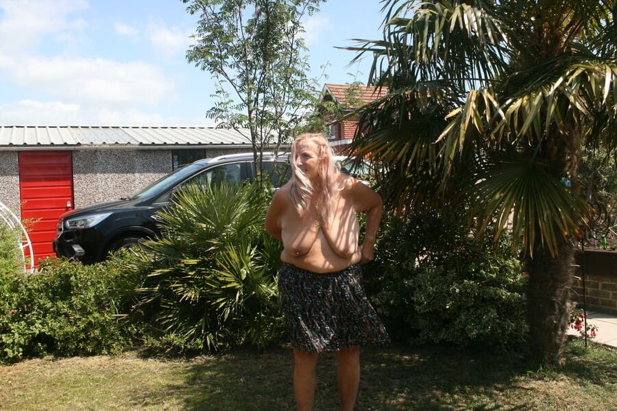 Val in Garden