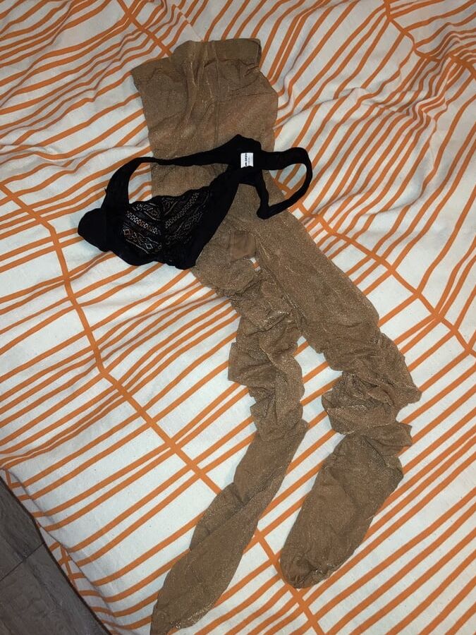 Dessous der Ehefotze, wifes lingerie and pantyhose