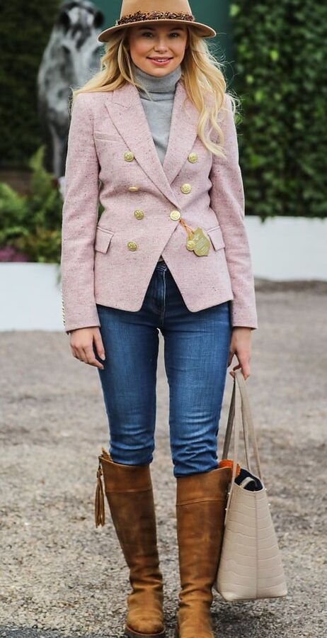 Female Celebrity Boots &amp; Leather - Georgia Toffolo