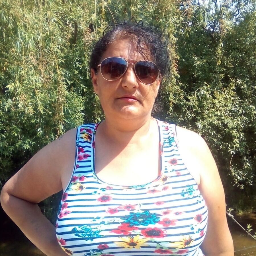 Clothed Granny - Big Boobs