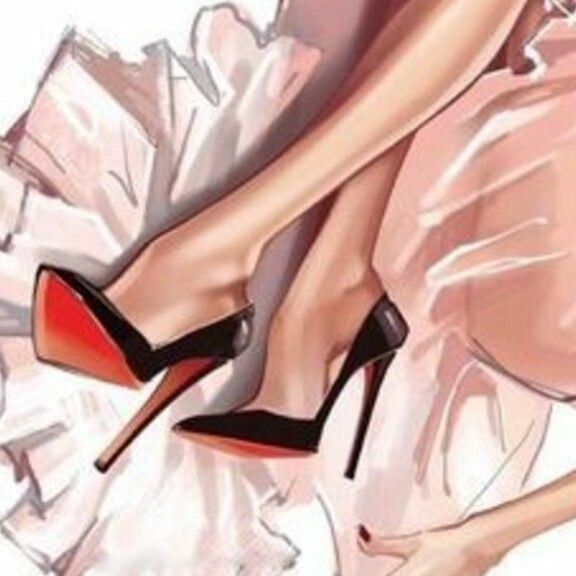 High heel in the fine arts