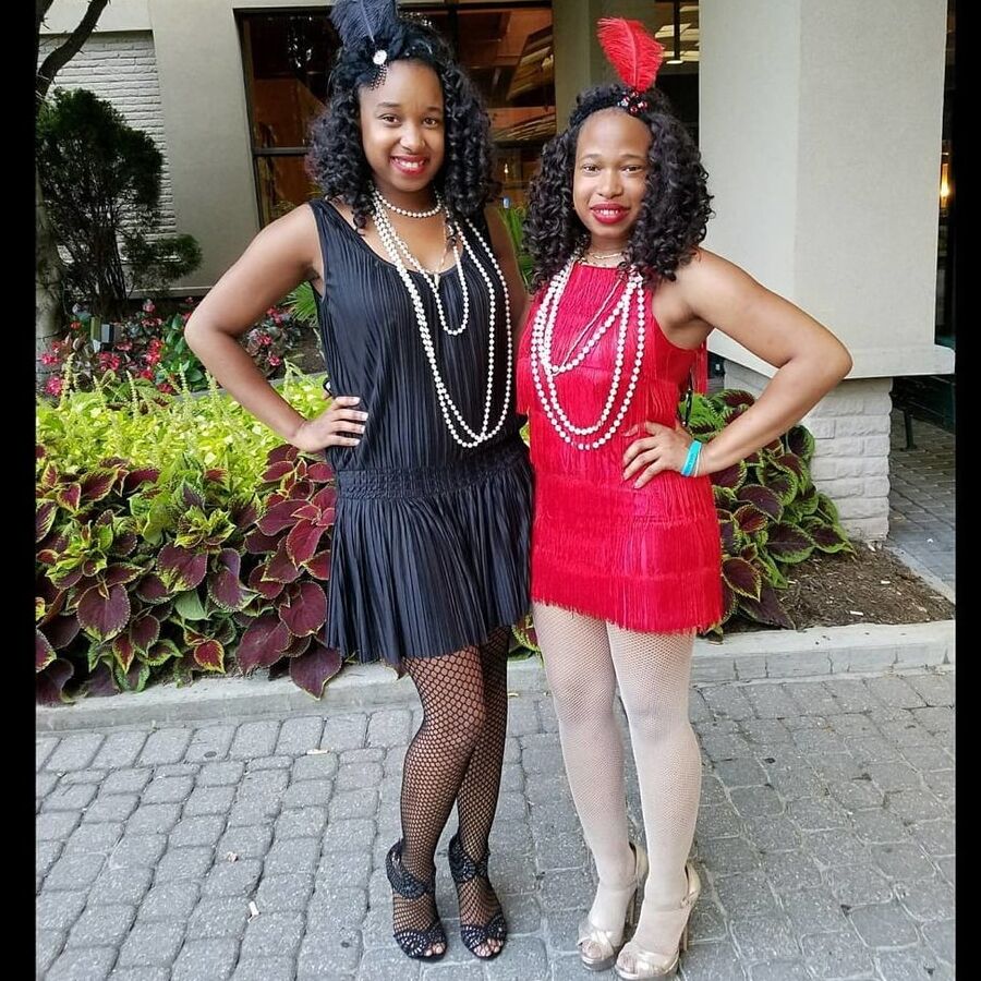 ebony beauties in pantyhose