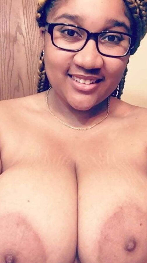 Nerdy Big Tits Ebony BBW