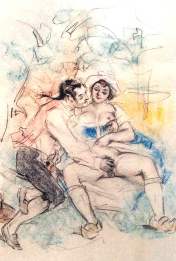parties de jambes en l&;air en dessins