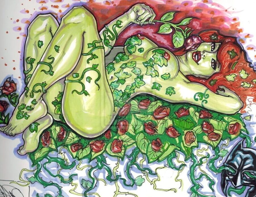 Porn Art: Poison Ivy