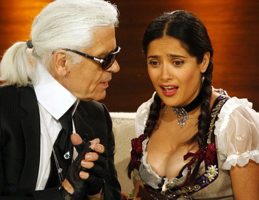 Salma hayek (Huge boobs celeb&;)