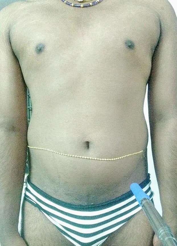 Semi nude