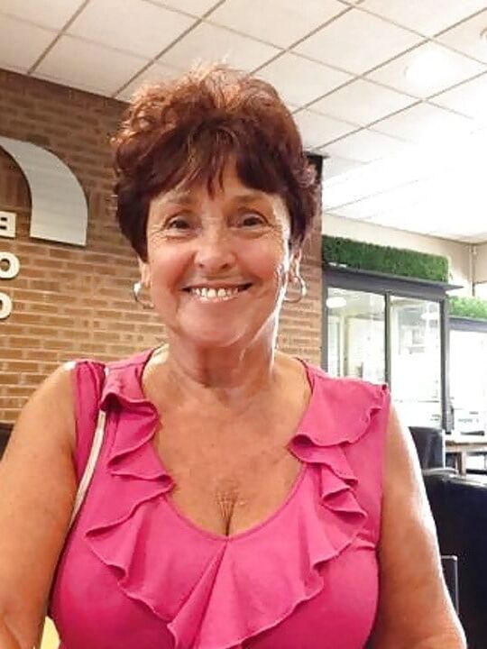 Clothed Granny - Big Boobs