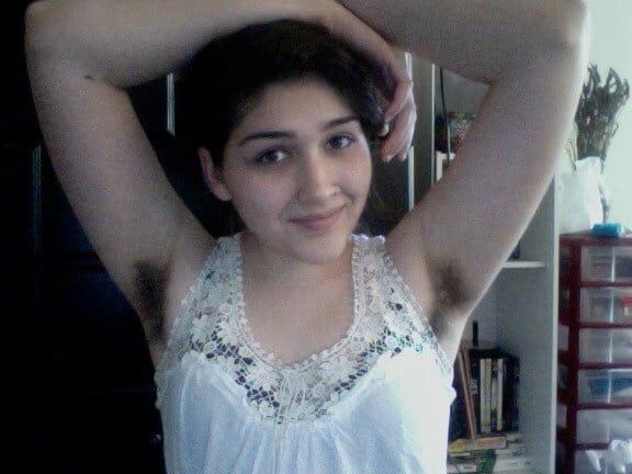 Miscellaneous girls showing hairy armpits