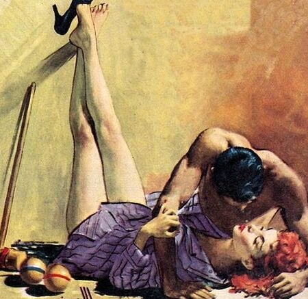 High heel in the fine arts