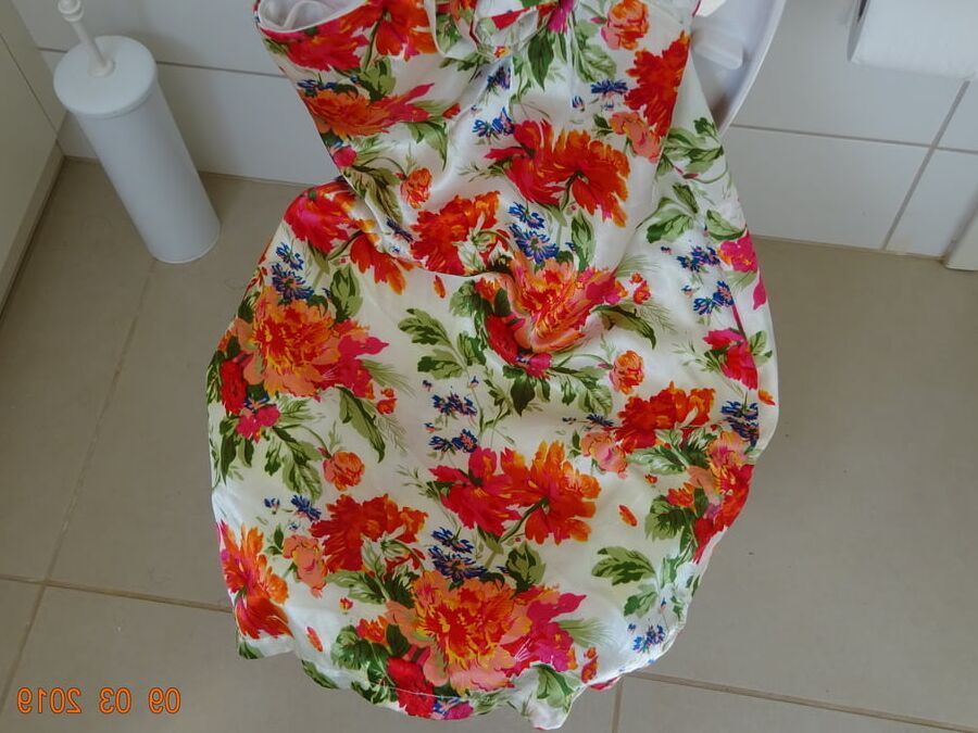 floral dress piss
