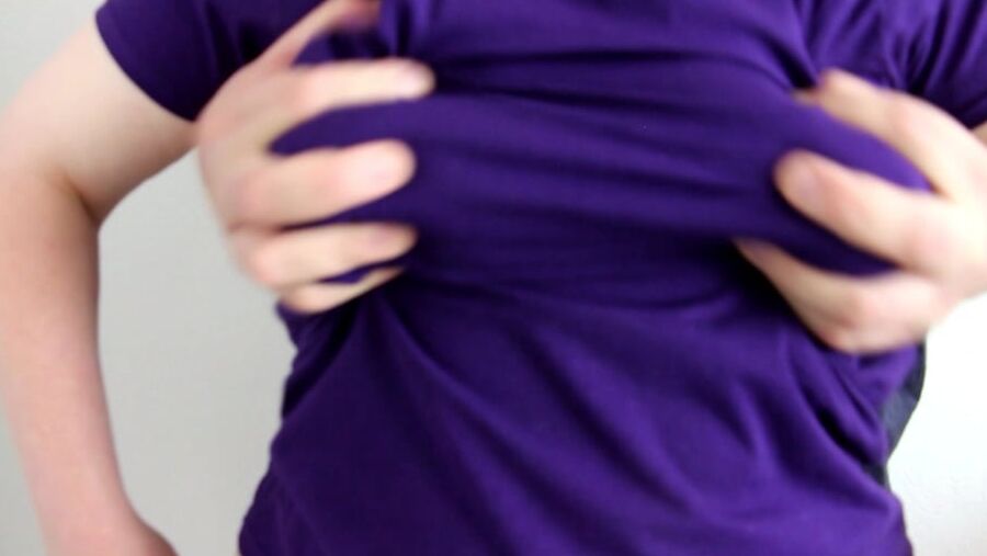 Groping tits the hard way
