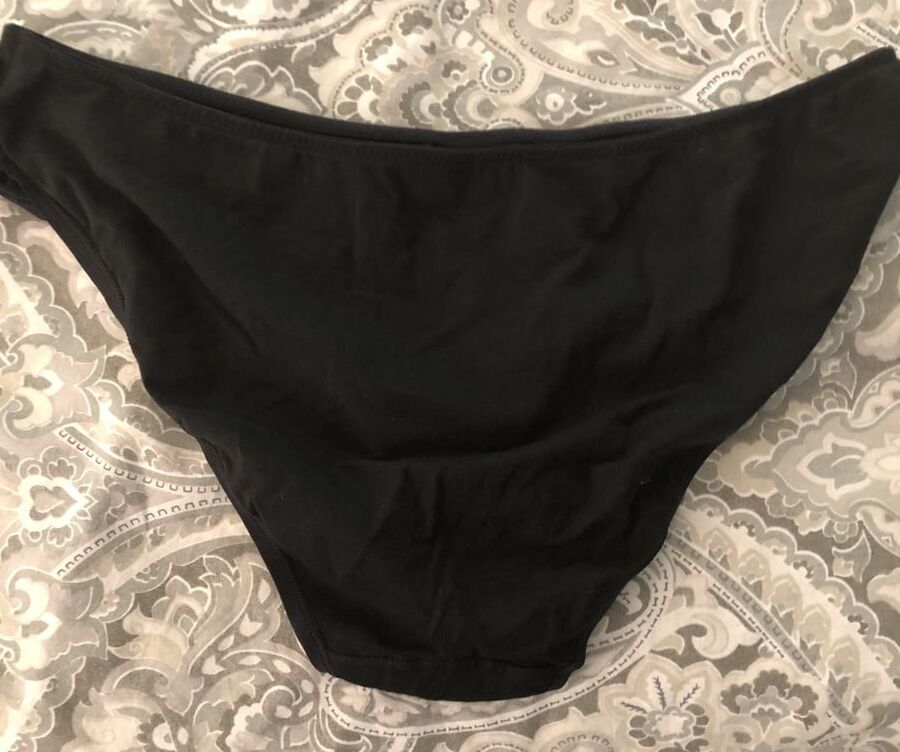 Wife upskirt flash and her panties plus my cock