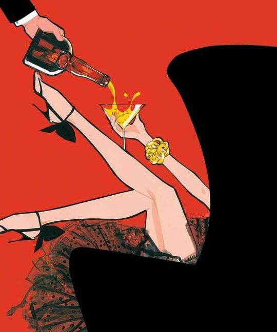 High heel in the fine arts