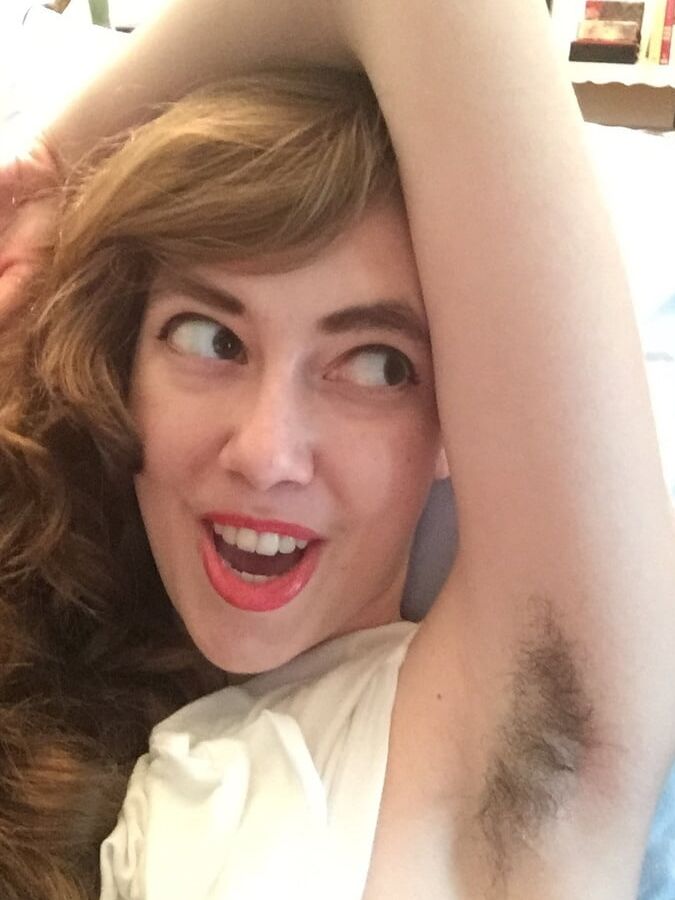 Miscellaneous girls showing hairy armpits