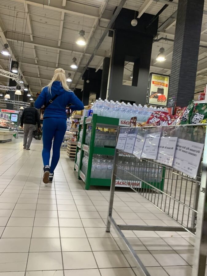 Sport ass in leggings