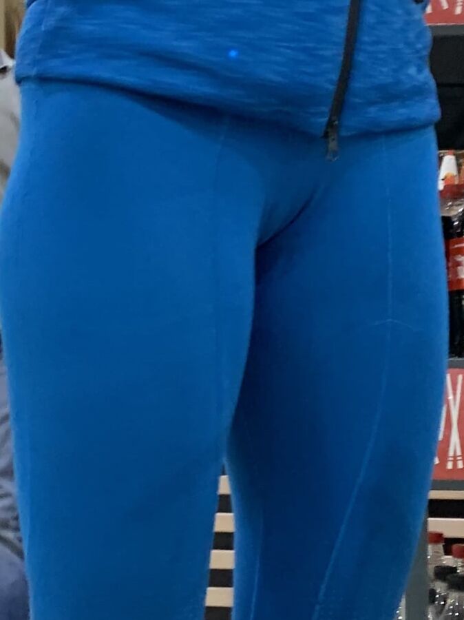 Sport ass in leggings