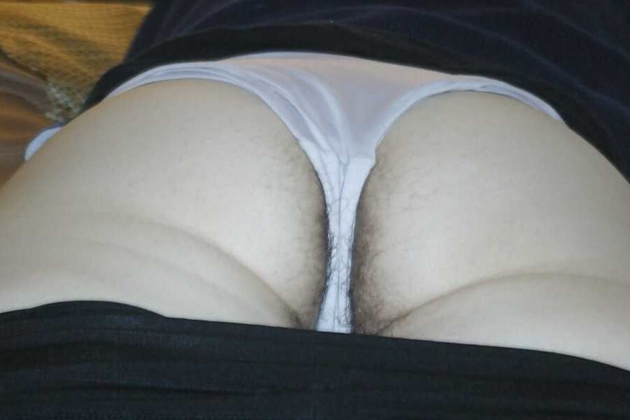 Hairy BBWs, their fat asses and hot assholes