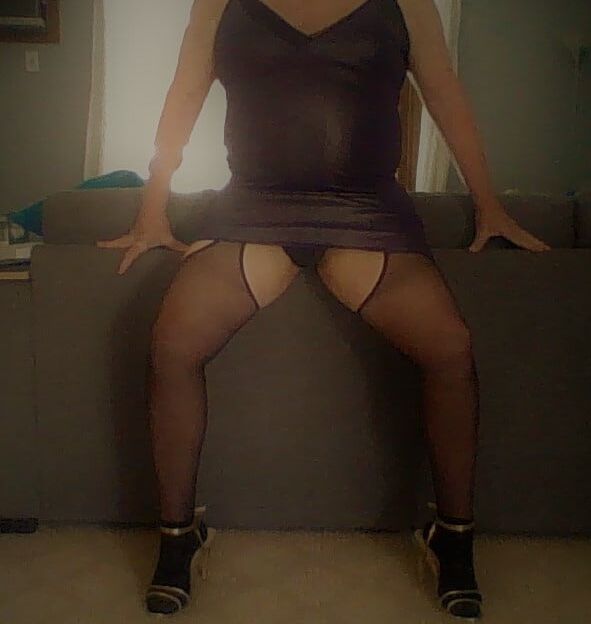 New black panty and stockings