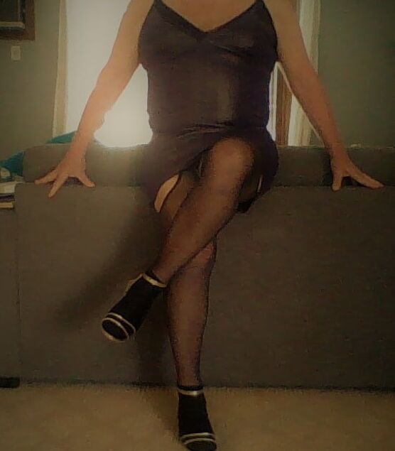 New black panty and stockings