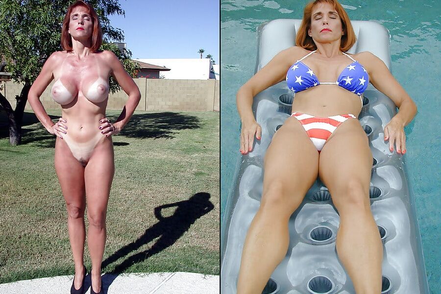 Foreign model having fun