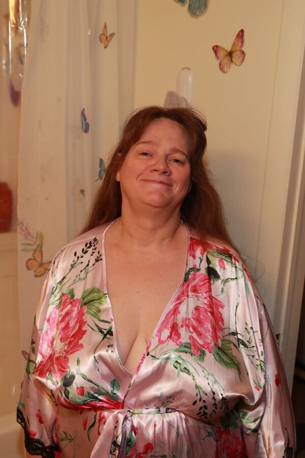Sally in the shower