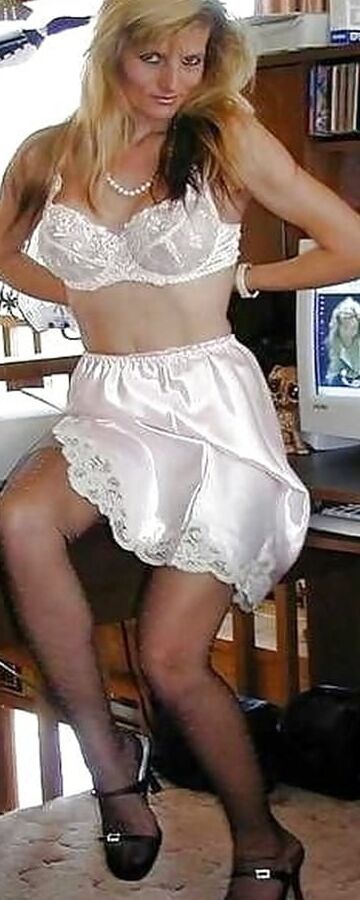 Sexy Slips Lacy Lingerie Silky Stockings And More
