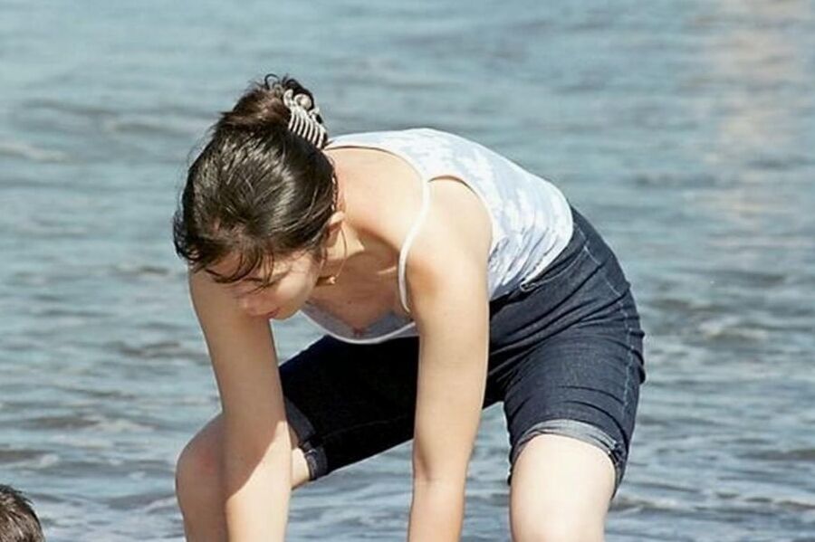 Voyeurisme furtif a la plage